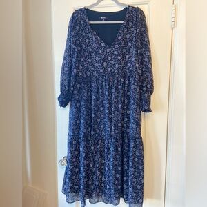 Floral Madewell midi dress